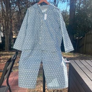 Daydreamer Gray Patterned Joggers Size XL